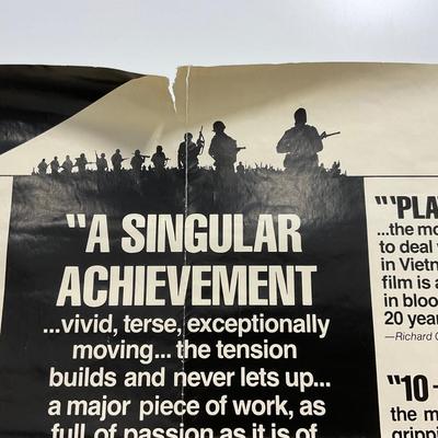 -256- COLLECTIBLE | 1986 Platoon Movie Poster