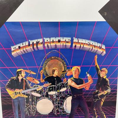 -260- COLLECTIBLE | The Who Schlitz Poster