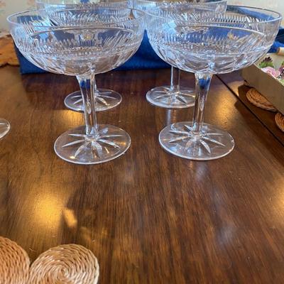 Waterford Crystal Champagne Glasses (4pcs)