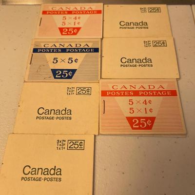 New old stock Canadian Postage Stamp books
