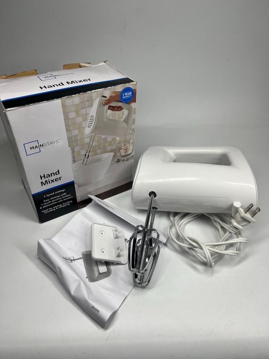 Mainstays 5 Speed Hand Mixer Bakeware