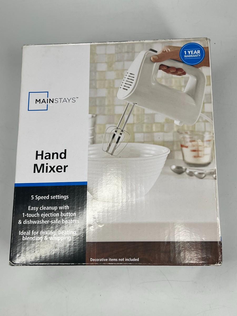 Mainstays 5 Speed Hand Mixer Bakeware