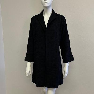 MARLA WYNNE ~ Womenâ€™s Black Dress Coat ~ New With Tags