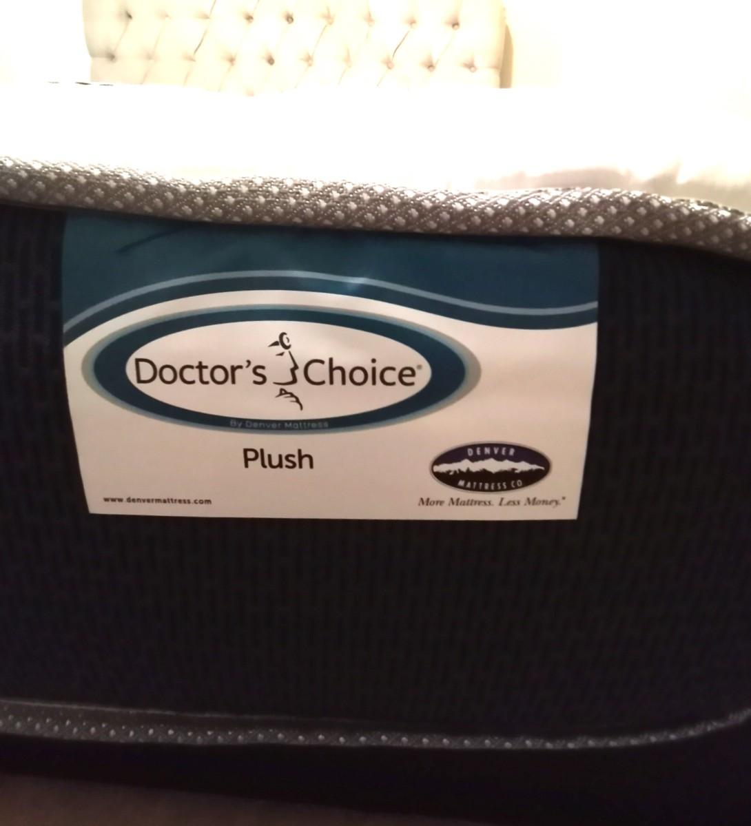 Denver mattress 2024 doctor's choice plush