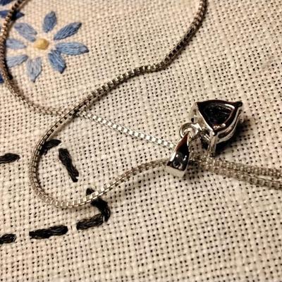 Gorgeous 18" 925 Amethyst Necklace