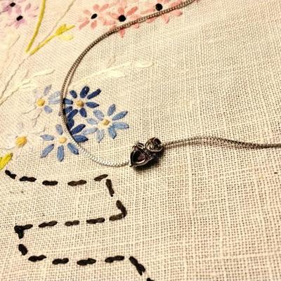 Gorgeous 18" 925 Amethyst Necklace