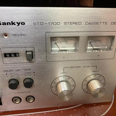 Vintage Sankyo STD-1700 Stereo Cassette Player