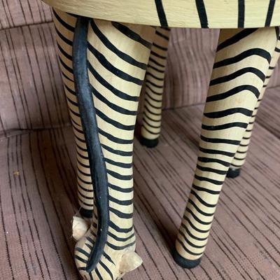 Funky Zebra Plant Stand Tail Moves