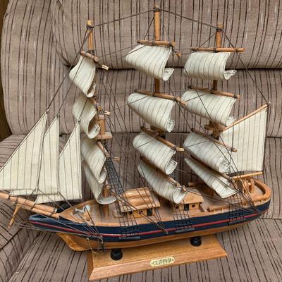Model Sailing Ships Lot