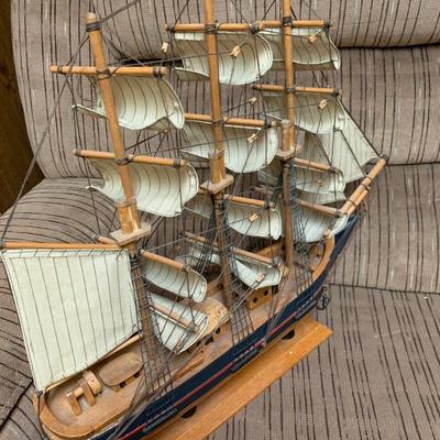 Model Sailing Ships Lot