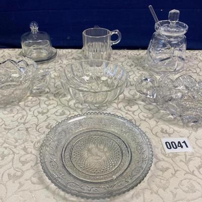 Lot of Glass Dishes