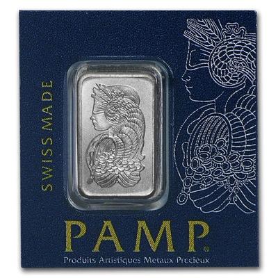 Platinum 1G Bullion Bar