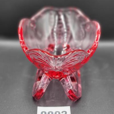 Holiday Glass Sleigh