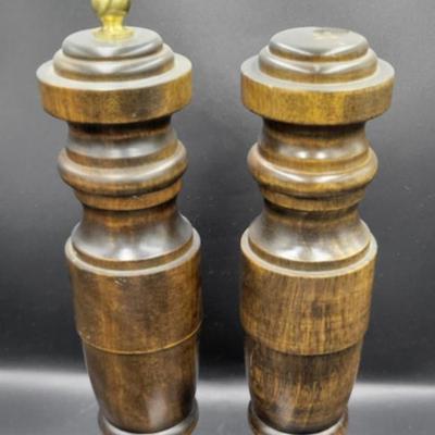 Wooden Salt and Pepper Grinders