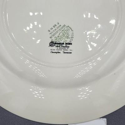 (Homer Laughlin) Lowman Memorial Methodist Church Plate