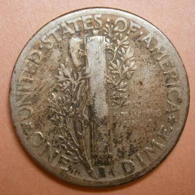 UNITED STATES 1945 Silver Dime