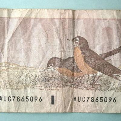 CANADA - OTTAWA 2 Dollar Banknote 1986