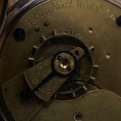 ELGIN NATIONAL WATCH FULL GF HUNTERS CASE