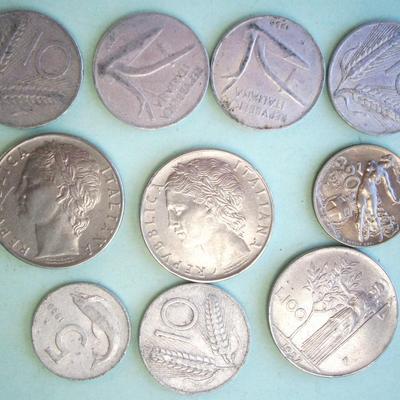 ITALY (10) Old Coins, various dates, duplication