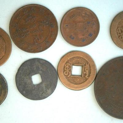 CHINA (8) Older Coins