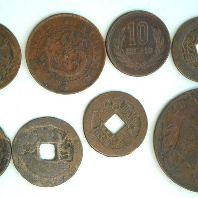 CHINA (8) Older Coins