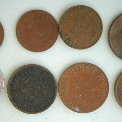 EUROPE lot of (8) Coins