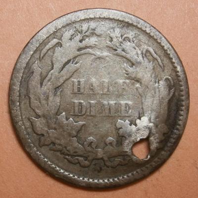 UNITED STATES 1861 Silver Half Dime