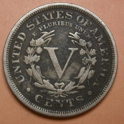 UNITED STATES 1910 Liberty Head "V" Nickel