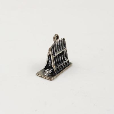 STERLING SILVER ASAF CHAPEL ACADEMY CHARM