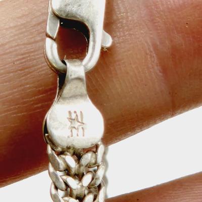 FANTASTIC WOVEN .925 SILVER BRACELET