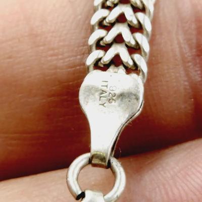 FANTASTIC WOVEN .925 SILVER BRACELET
