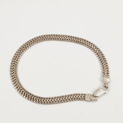 FANTASTIC WOVEN .925 SILVER BRACELET