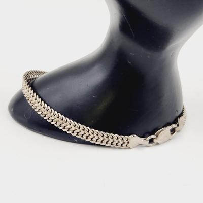 FANTASTIC WOVEN .925 SILVER BRACELET