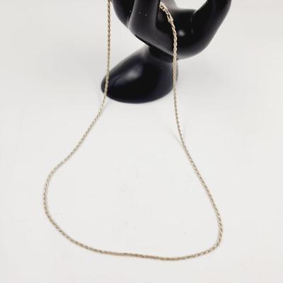 BEAUTIFUL .925 SILVER ROPE CHAIN