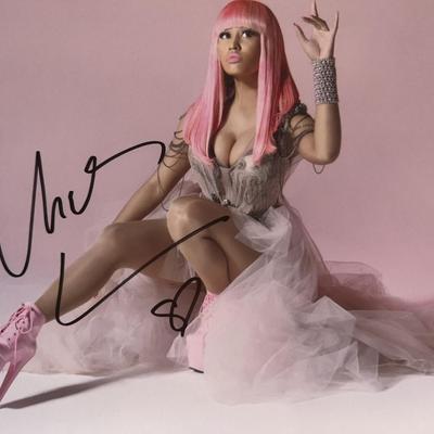 Nicki Minaj signed photo