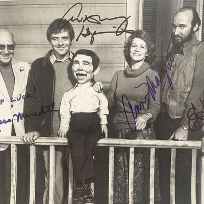 Magic cast signed movie photo