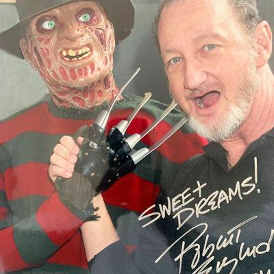 Robert Englund signed photo