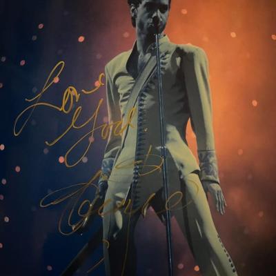 Prince signed photo. GFA authenticated