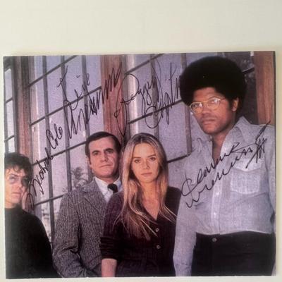 The Mod Squad signed photo