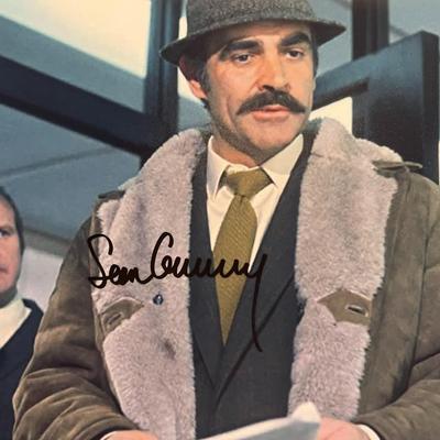 Sean Connery signed photo