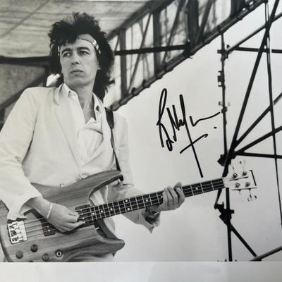 Rolling Stones Bill Wyman signed photo GFA authenticated