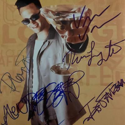 Swingers cast signed movie photo