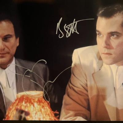 Goodfellas cast signed photo