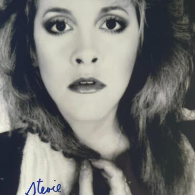 Stevie Nicks signed photo