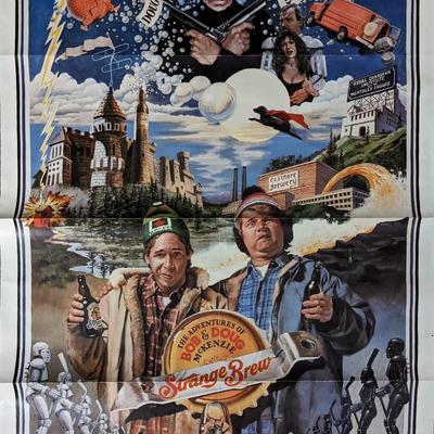 Strange Brew 1983 Original One Sheet Movie Poster