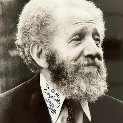 Sam Jaffe signed photo