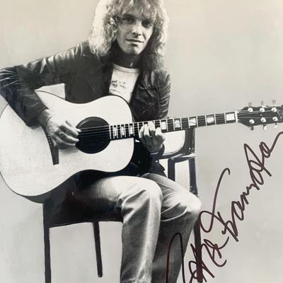 Peter Frampton signed photo