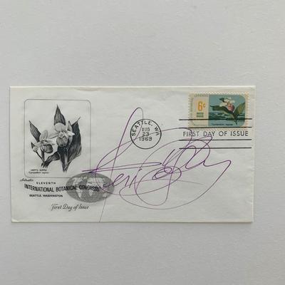 Teri Copley
signed 1969 First Day Cover