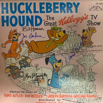 Huckleberry Hound signed sound track