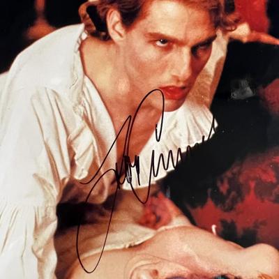 Interview with the Vampire Tom Cruise signed photo. GFA authenticated